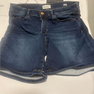 Nicole Miller Dark Blue Jean Shorts